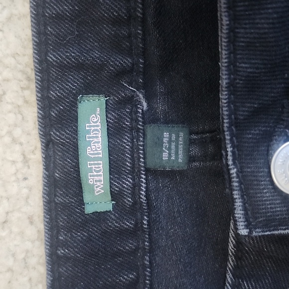 Wild Fable Black Jean Shorts - Picture 2 of 3